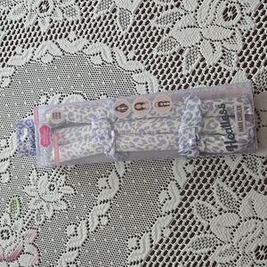 NIB Heatless satin curlers with scrunchies